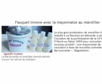 Fauquet et sa Mar'Yonnaise pour fêter la Ch'ti Friterie sur le Dakar 2009