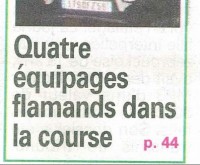 Ch'ti Friterie - Quatres quipages flamands dans la course