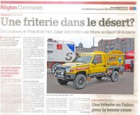 Ch'ti friterie - Une friterie dans le Dsert ?